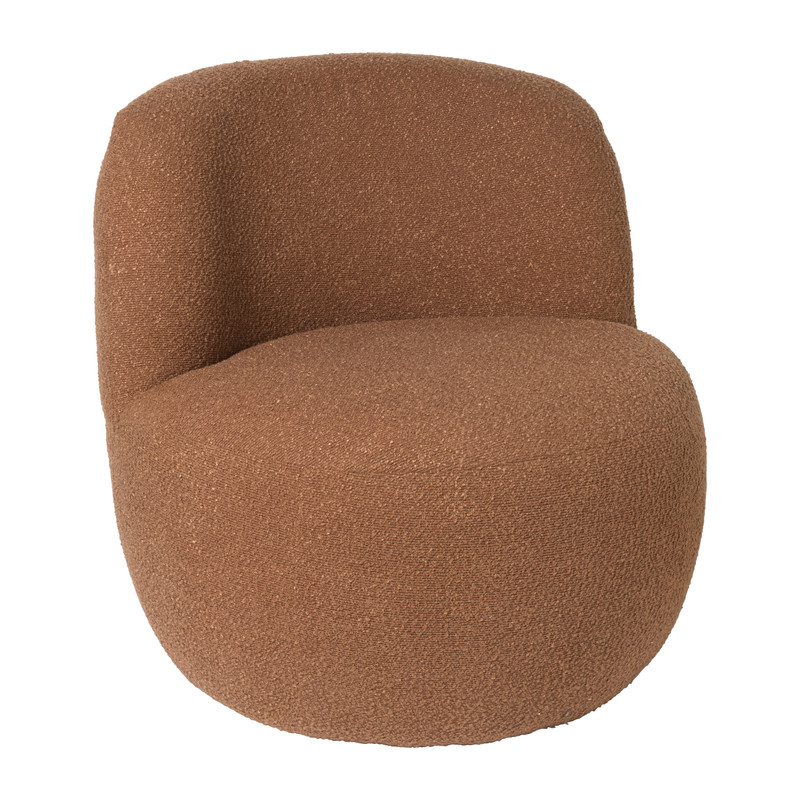 Teddy fauteuil - amber - ø73.5x71.5 cm