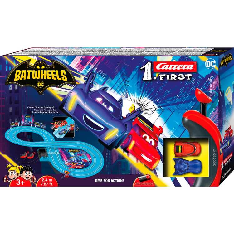 Carrera FIRST Batwheels Time for Action racebaan