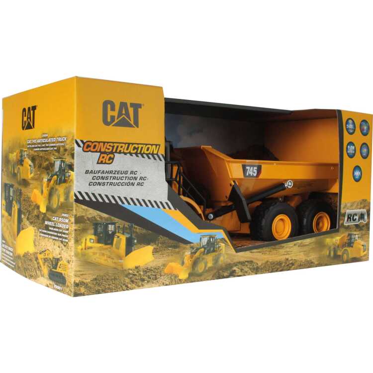 Carrera 1:24 RC CAT 745 kiepwagen rc