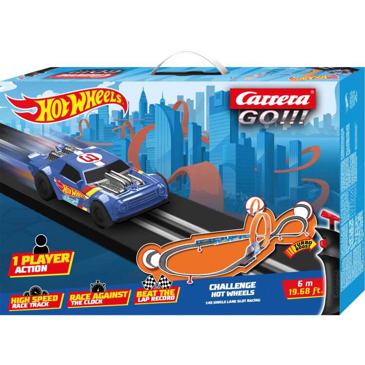 Carrera GO!!! Challenger - Hot Wheels racebaan