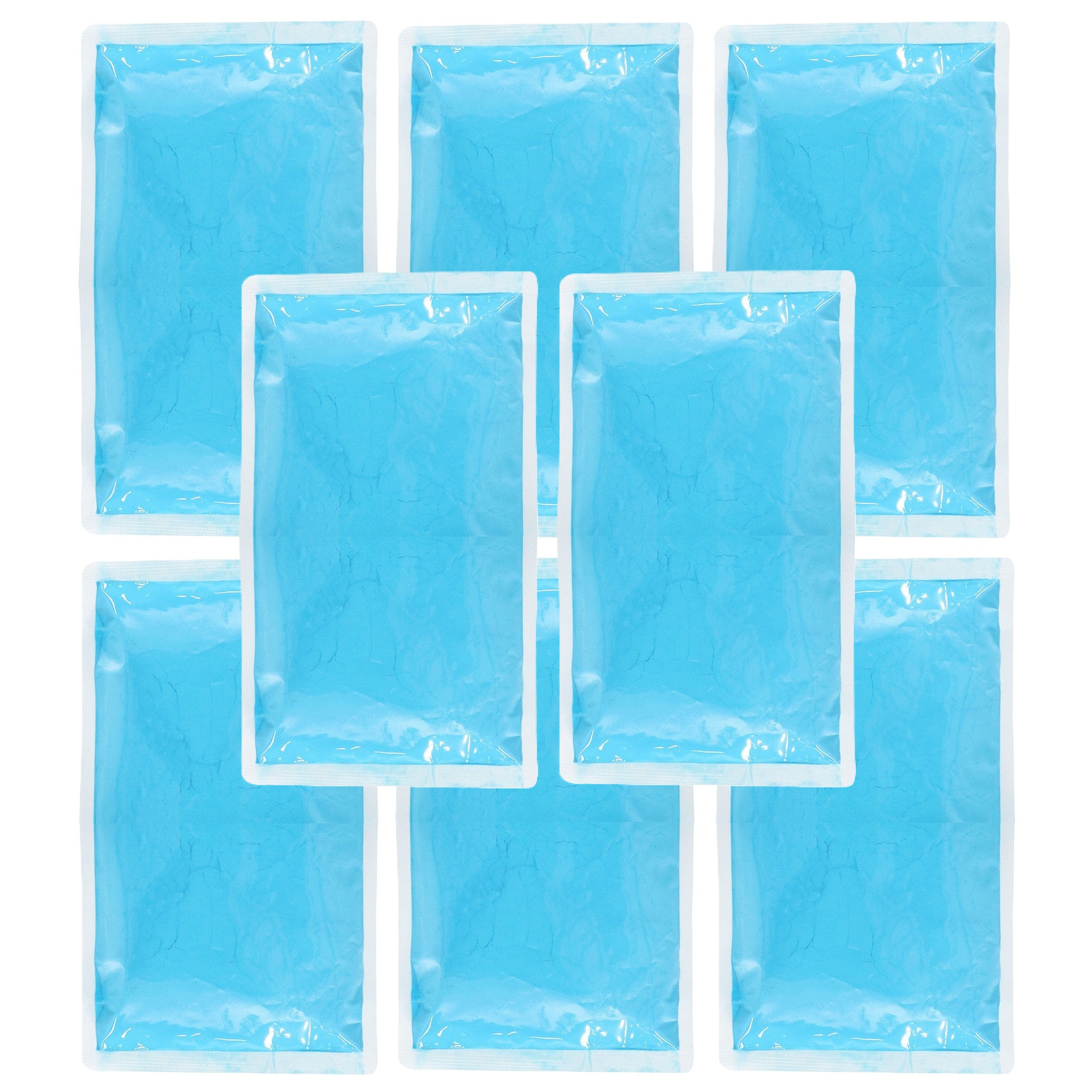 Holi kleurpoeder - 8x - blauw - 70 gram - festival/party - heilig kleuren poeder - festival -