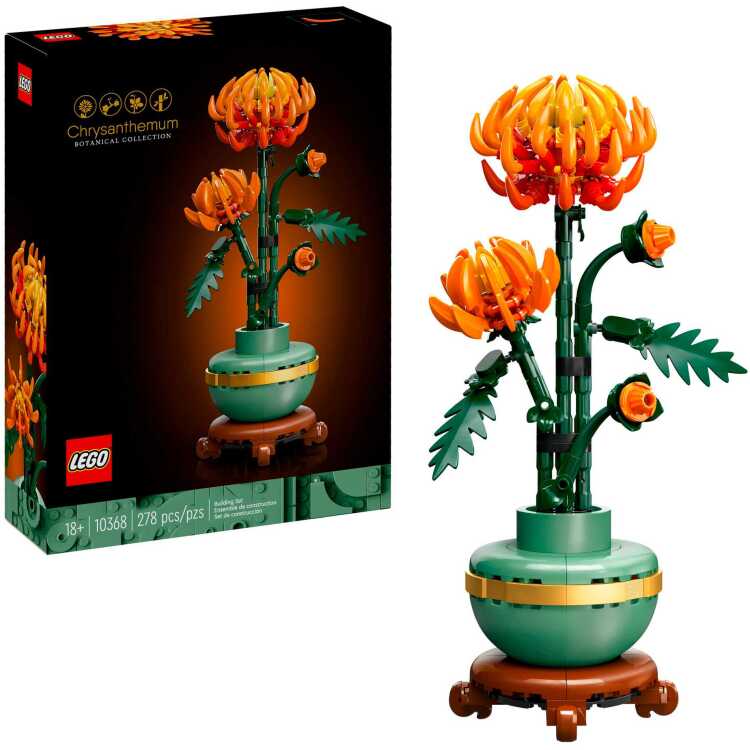 LEGO Botanical Collection - Chrysant constructiespeelgoed 10368