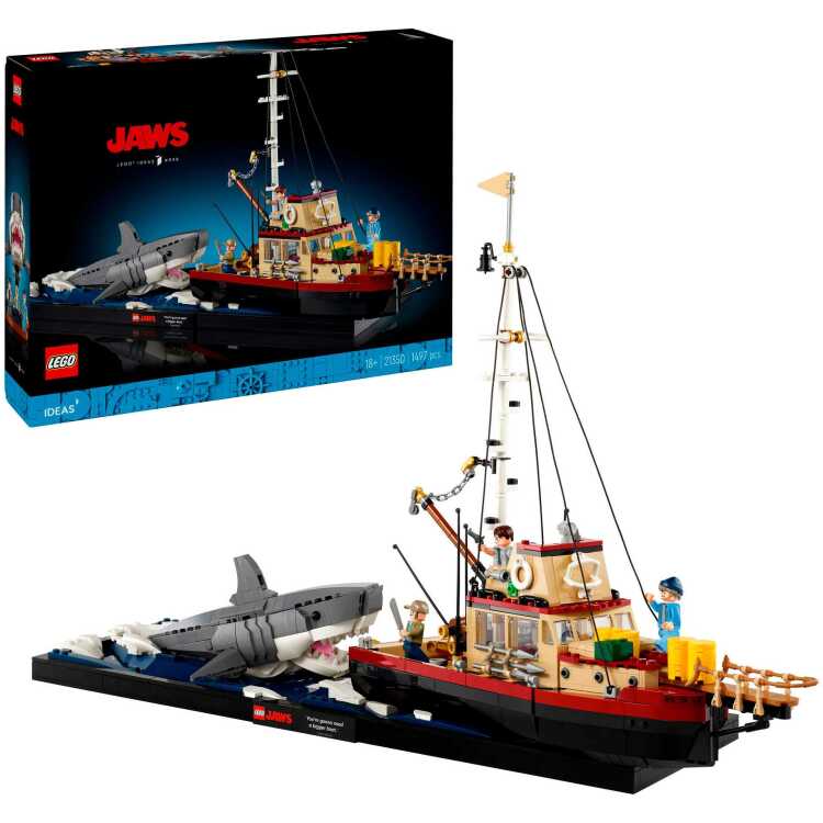 LEGO Ideas - Jaws constructiespeelgoed 21350