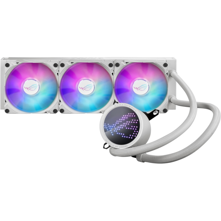 ASUS RYUO III 360 ARGB White edition waterkoeling 4-pins PWM fan-connector