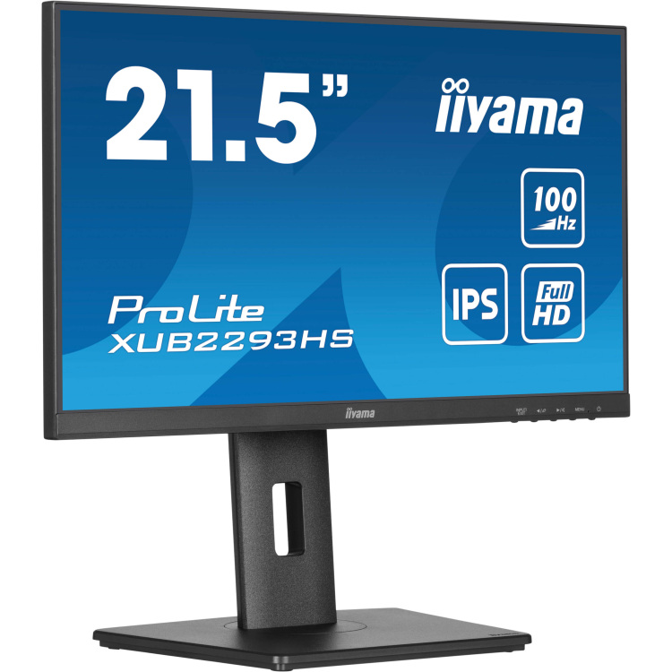iiyama ProLite XUB2293HS-B6 ledmonitor HDMI, DisplayPort, Audio