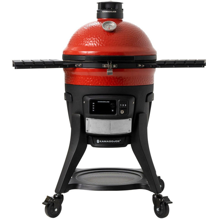 Kamado Joe Konnected Joe digitale houtskoolgrill en -roker barbecue Ø 46cm, Wi-Fi, App