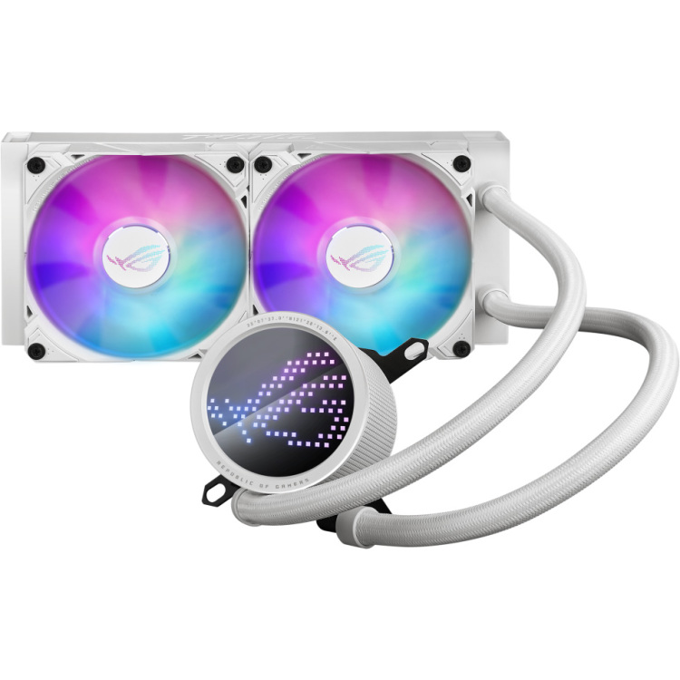 ASUS RYUO III 240 ARGB White Edition waterkoeling 4-pins PWM fan-connector