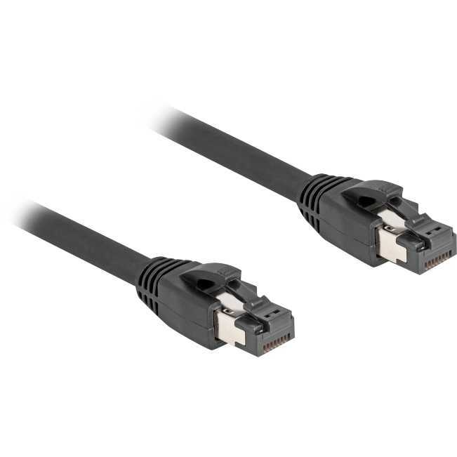 DeLOCK Patchkabel S/FTP, RJ-45 met Cat.8.1 kabel 0,25 meter