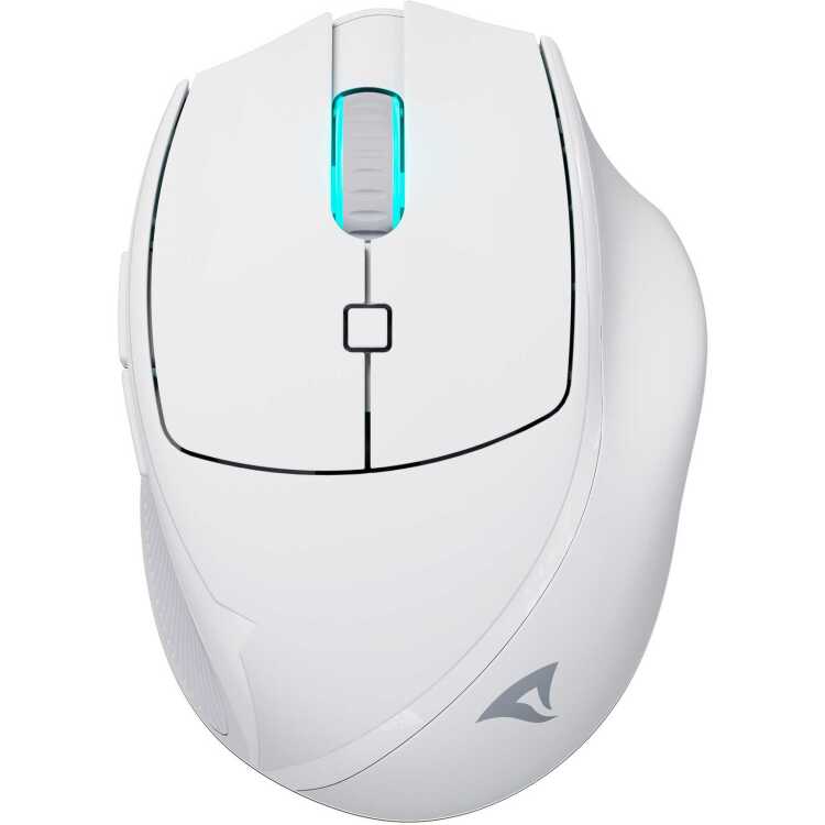 Sharkoon OfficePal M25W muis 400 - 4000 DPI, RGB, 2,4 GHz / USB