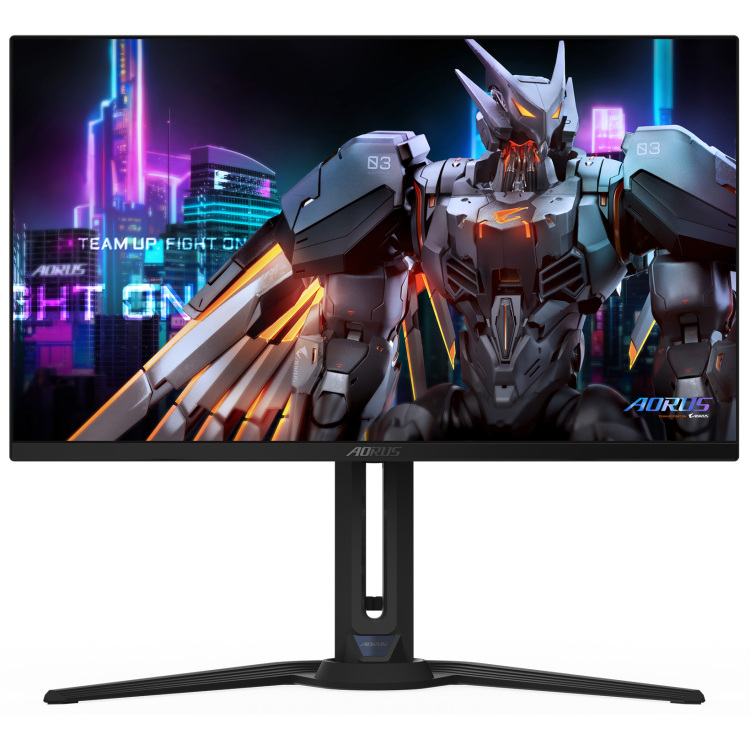GIGABYTE AORUS FO27Q2 gaming monitor 2x HDMI, DisplayPort, 2x USB-A, USB-B, USB-C, 240 Hz