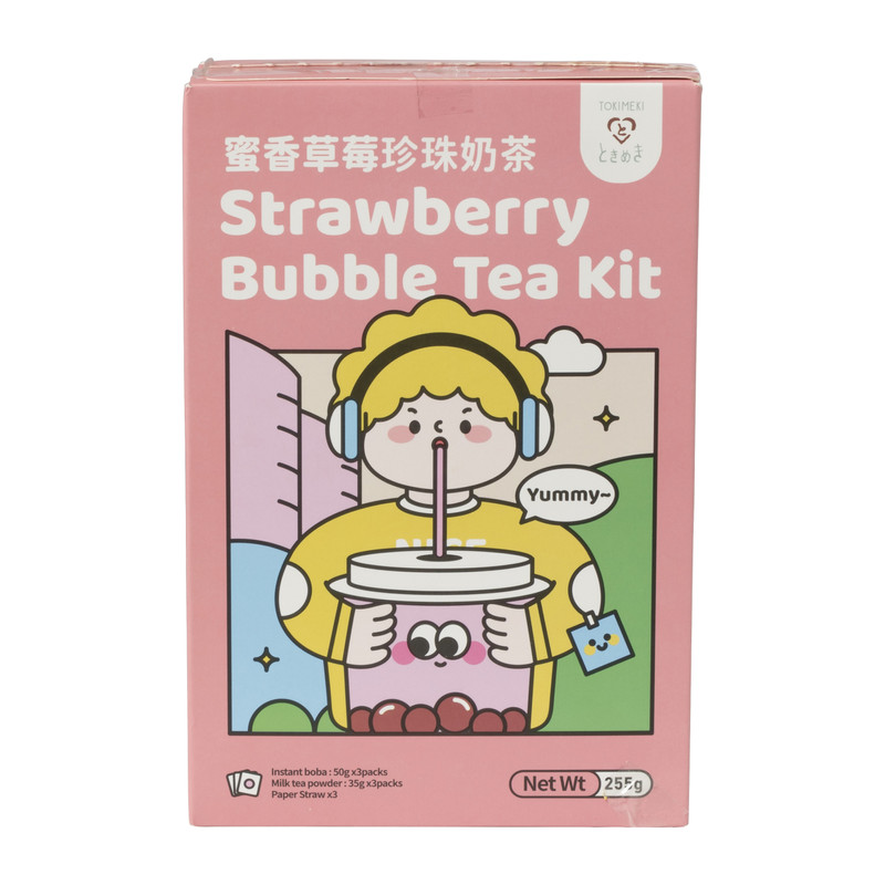Bubble tea kit - strawberry