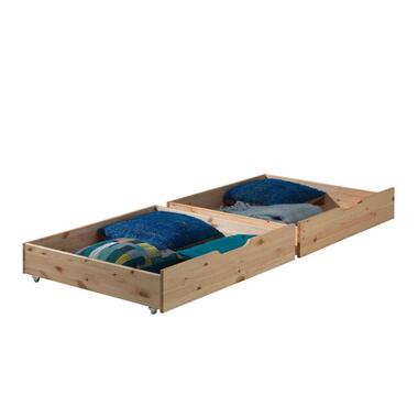 Vipack opberglades Pino - grenenhout - Leen Bakker