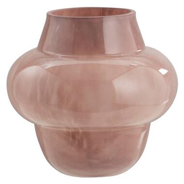 Vaas Ceder - matroze - glas - 20xØ21 cm - Leen Bakker