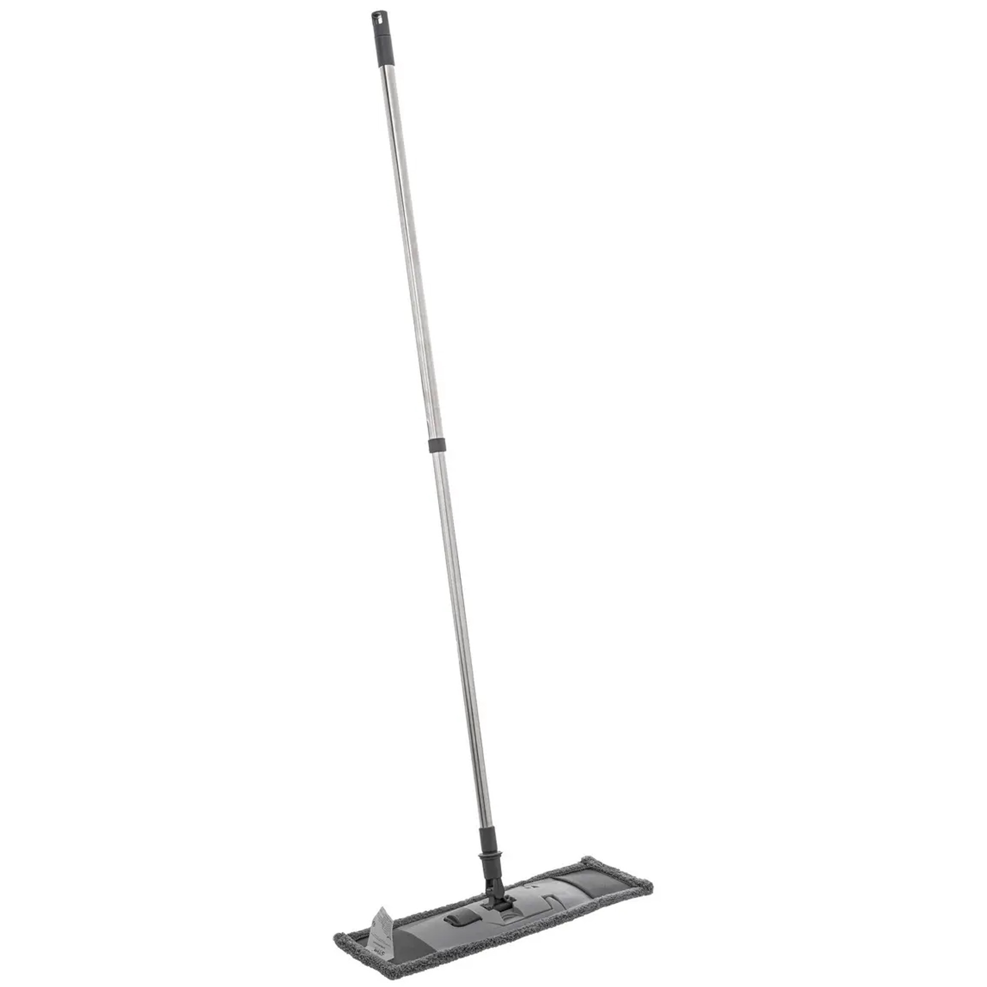 Vloerwisser microvezel - met steel - verstelbaar - 70-120 cm - vloertrekker -