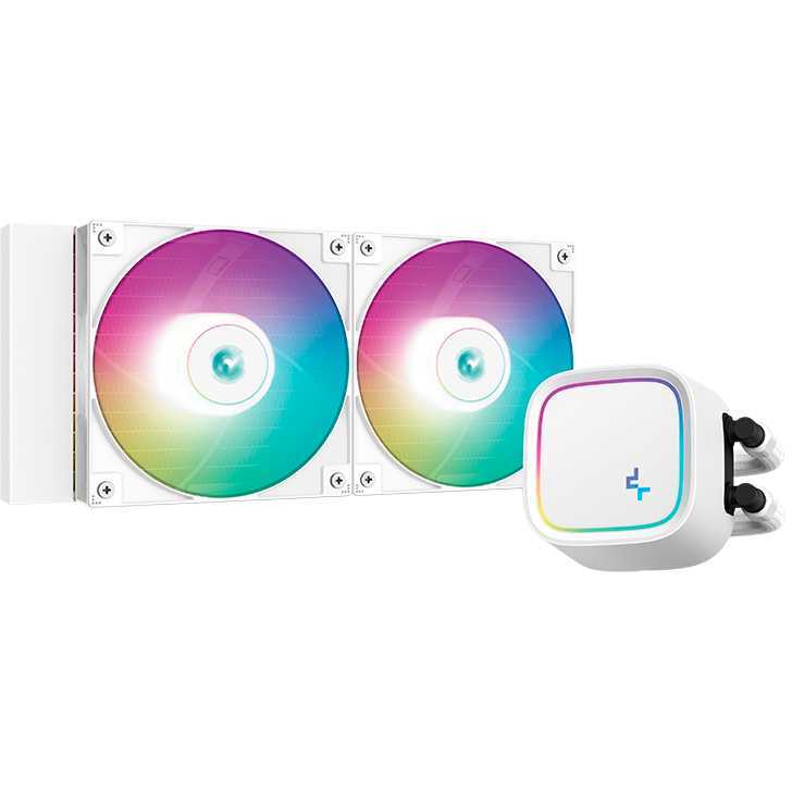 DeepCool LE520 WH waterkoeling 4-pins PWM fan-connector