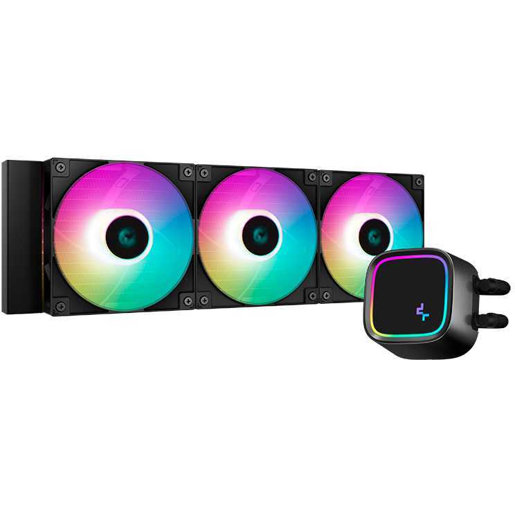 DeepCool LE720 360 mm waterkoeling 4-pins PWM fan-connector