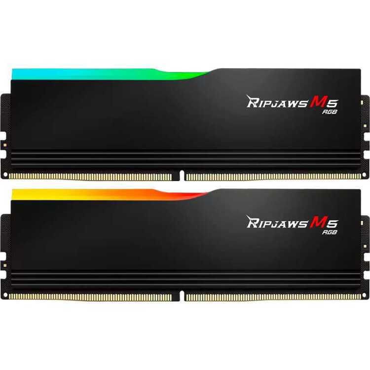 G.Skill 32 GB DDR5-6000 (2x 16 GB) Dual-Kit werkgeheugen F5-6000J3644F16GX2-RM5RK, Ripjaws M5 RGB, XMP 3.0