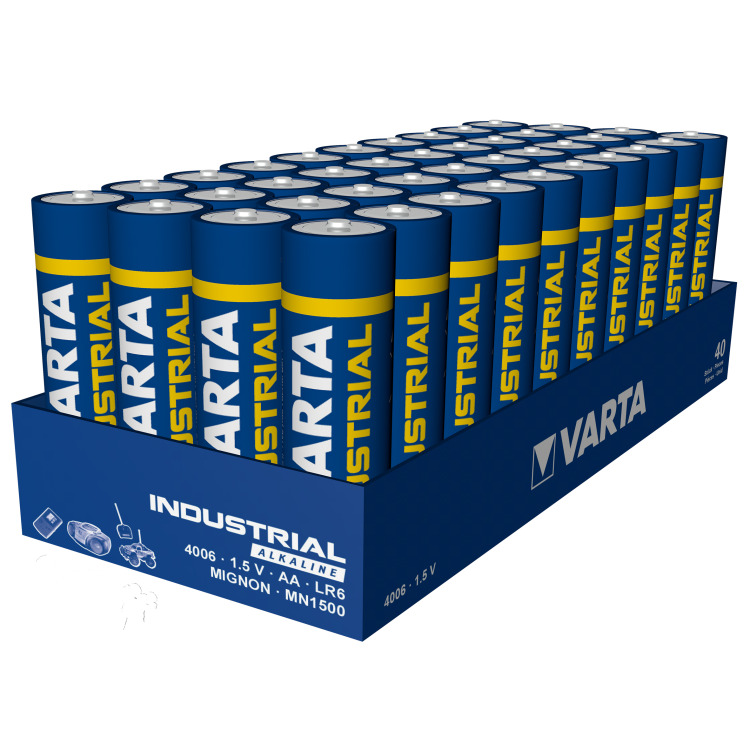 VARTA Industrial AA (LR6) batterijen batterij 40 stuks
