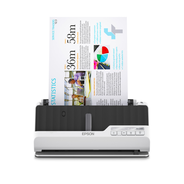 Epson DS-C490 scanner A4, A5, A6, B5, B6