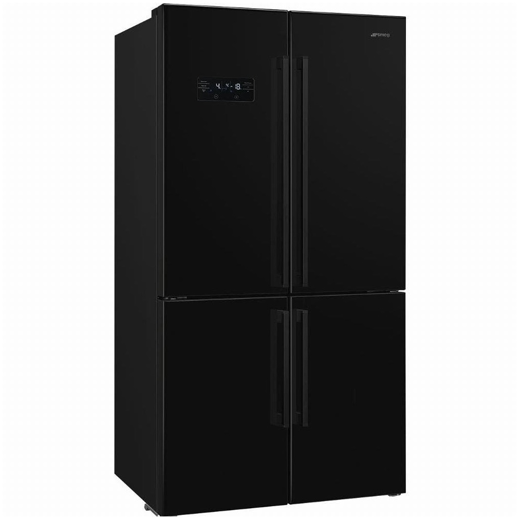 Smeg FQ60NDE Amerikaanse koelkast Zwart
