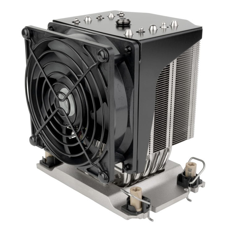 SilverStone SST-XE04-4677VB cpu-koeler 4-pins PWM fan-connector