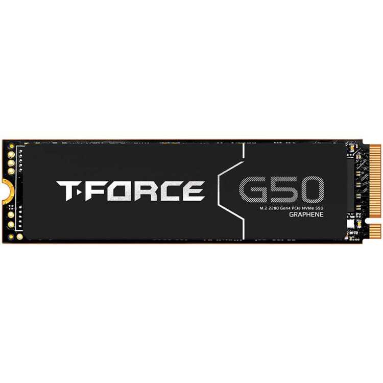Team Group T-FORCE G50 1 TB ssd PCIe 4.0 x4 | M.2 2280 | grafeen koellichaam