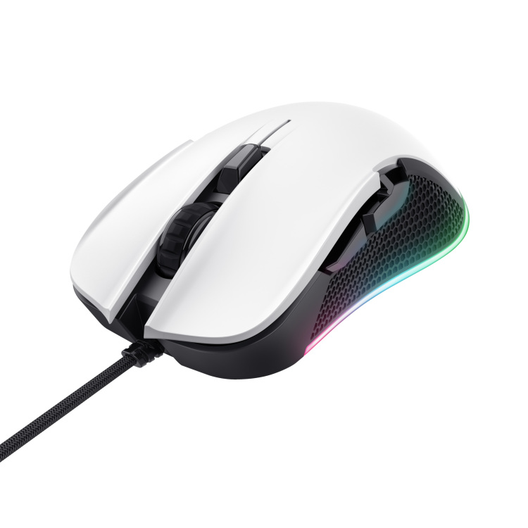 Trust GXT 922 Ybar ECO gaming muis gaming muis RGB | 200 - 7200 dpi