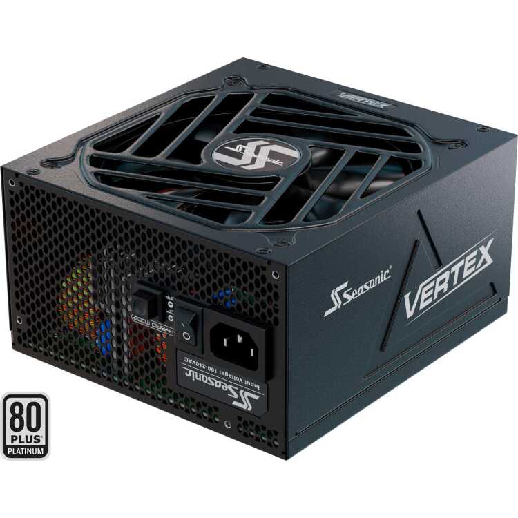 Seasonic VERTEX PX-850, 850W voeding 3x PCIe, kabelmanagement