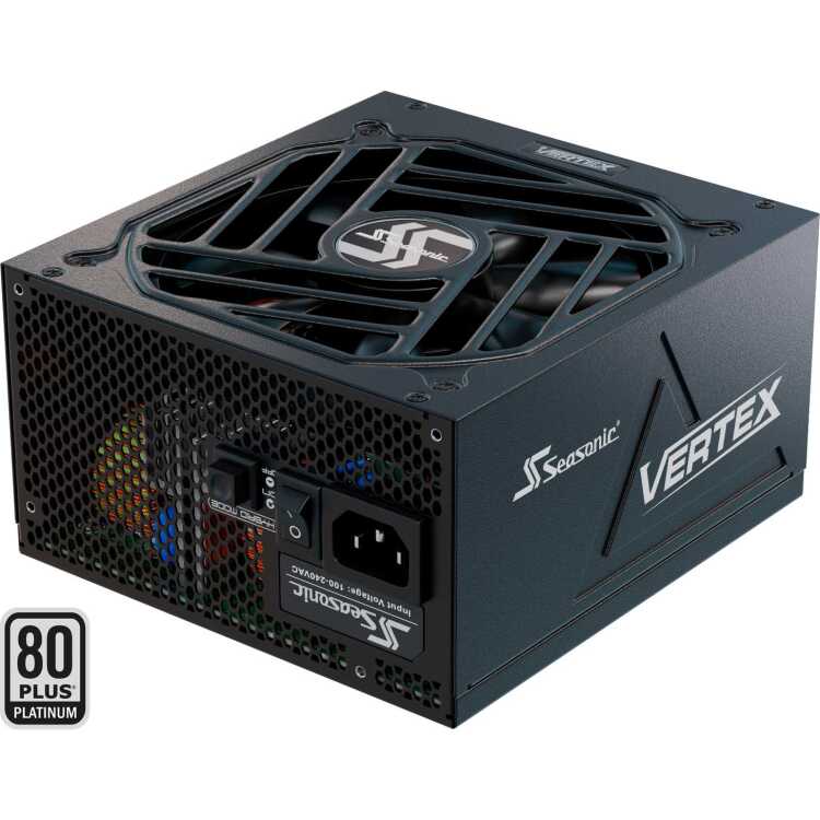 Seasonic VERTEX PX-750, 750W voeding 3x PCIe, kabelmanagement