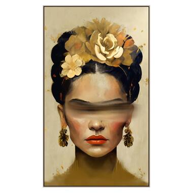 Schilderij Frida - MDF - 118x70 cm - Leen Bakker