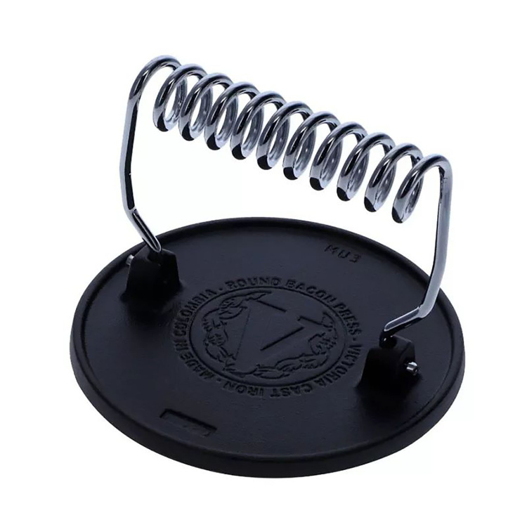 Victoria Burger press 16,5 cm, Seasoned pers Color packaging