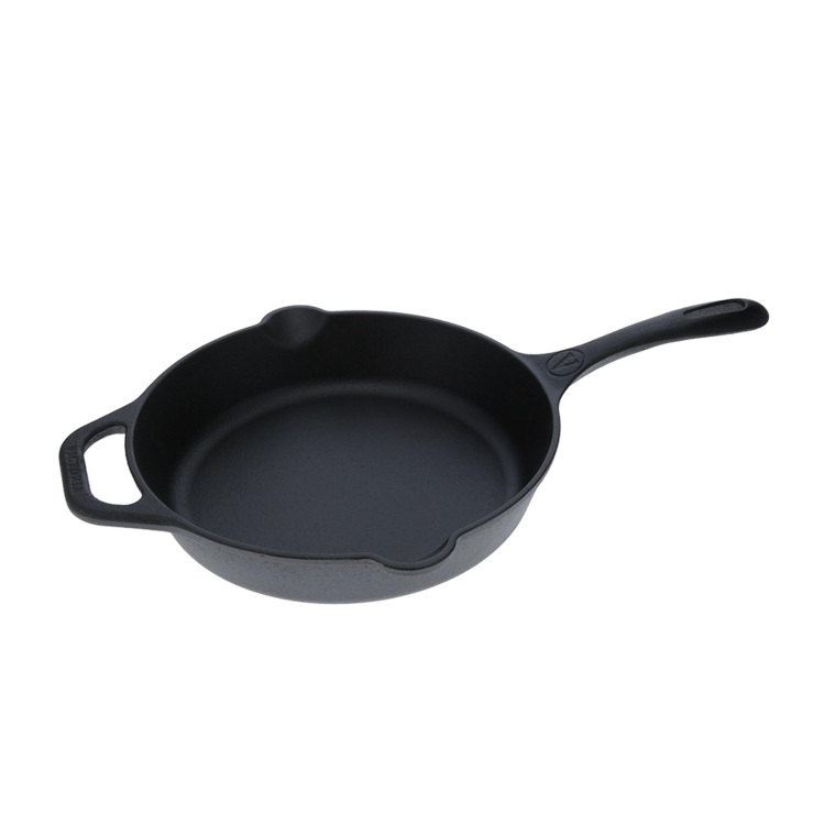 Victoria Skillet 25 cm, Seasoned bak-/braadpan Color packaging