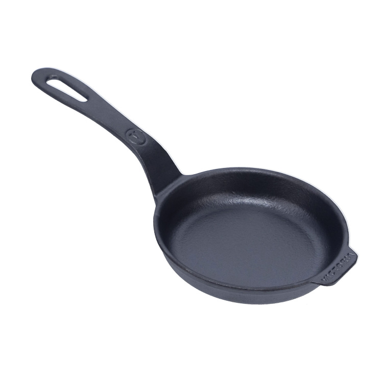 Victoria Mini Skillet 12 cm, Seasoned bak-/braadpan Color packaging