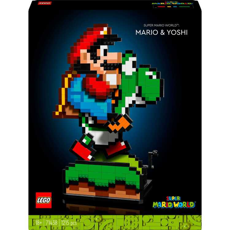 LEGO Super Mario - Super Mario World: Mario en Yoshi constructiespeelgoed 71438