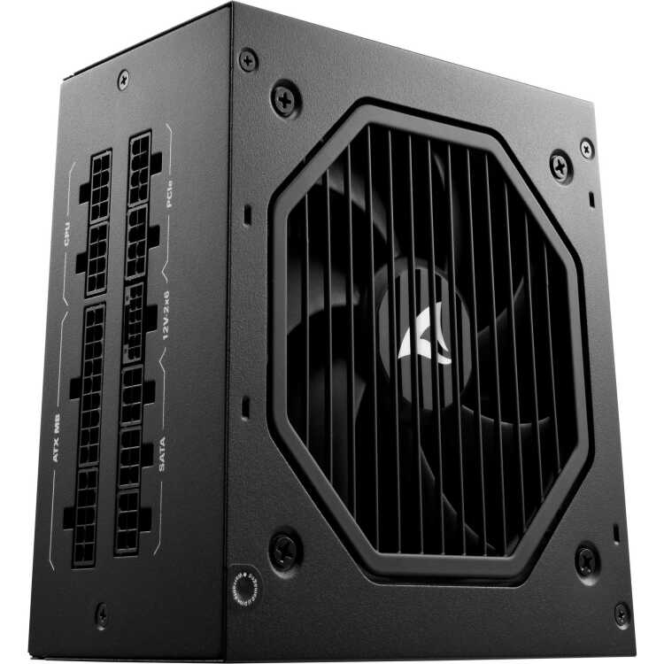 Sharkoon Rebel P20 voeding 4x PCIe, 1x 12VHPWR, Kabelmanagement