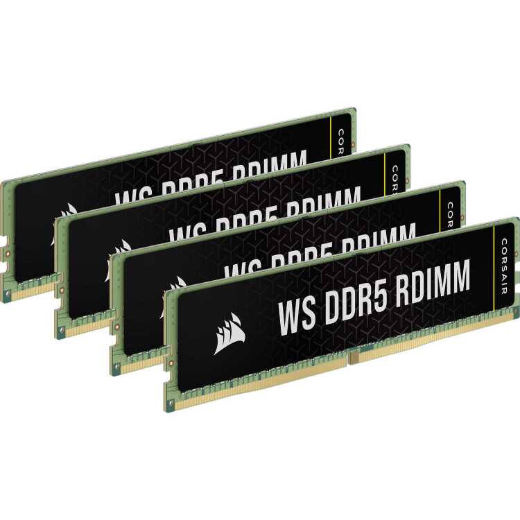 Corsair 64 GB DDR5-6000 ECC (4x 16 GB) Quad-Kit werkgeheugen CMA64GX5M4B6000C40, WS, XMP 3.0