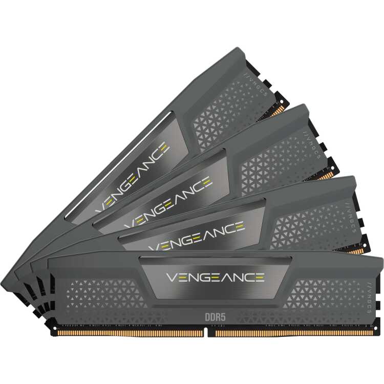 Corsair 64 GB DDR5-6000 (4x 16 GB) Quad-Kit werkgeheugen CMK64GX5M4B6000Z36, Vengeance, AMD EXPO