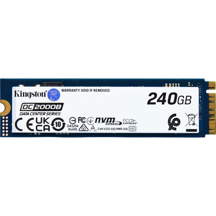 Kingston DC2000B 240 GB ssd SEDC2000BM8/240G, PCIe 4.0 x4, NVMe, M.2 2280