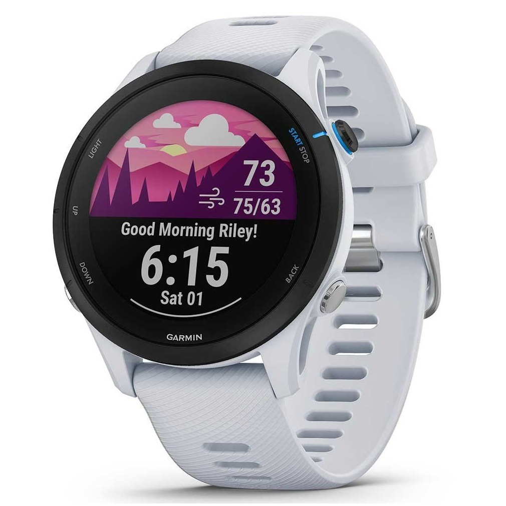 Garmin Forerunner 255 Music Smartwatch Wit