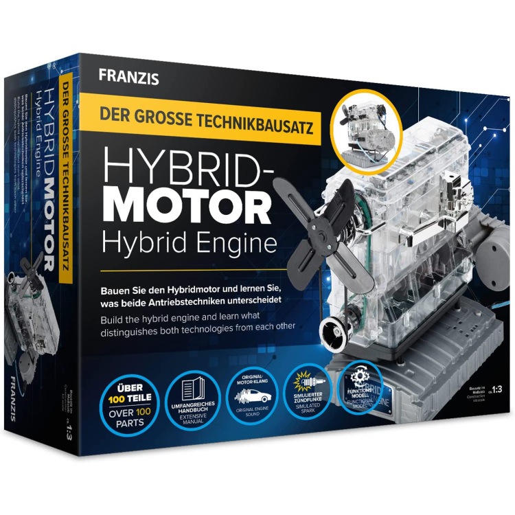 Franzis Hybride motor modelbouw Schaal 1:3