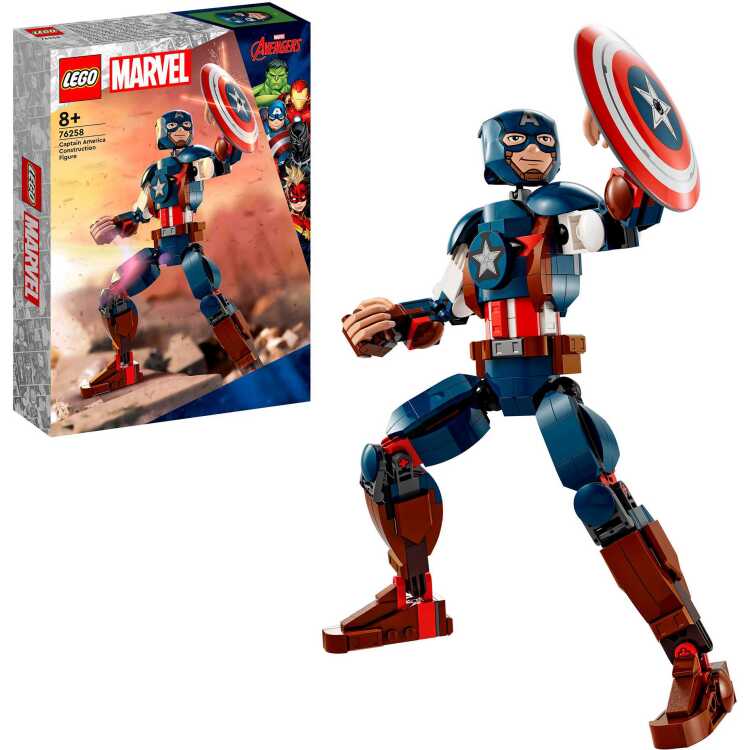 LEGO Marvel - Captain America bouwfiguur constructiespeelgoed 76258