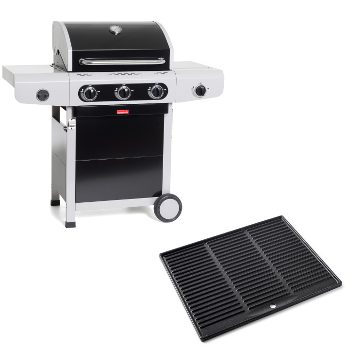 Barbecook Siesta 310 Black Edition barbecue Incl. planchaplaat