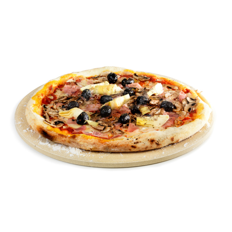 Barbecook Universele pizzasteen uit vuurvaste klei Ø 36cm pizzasteen