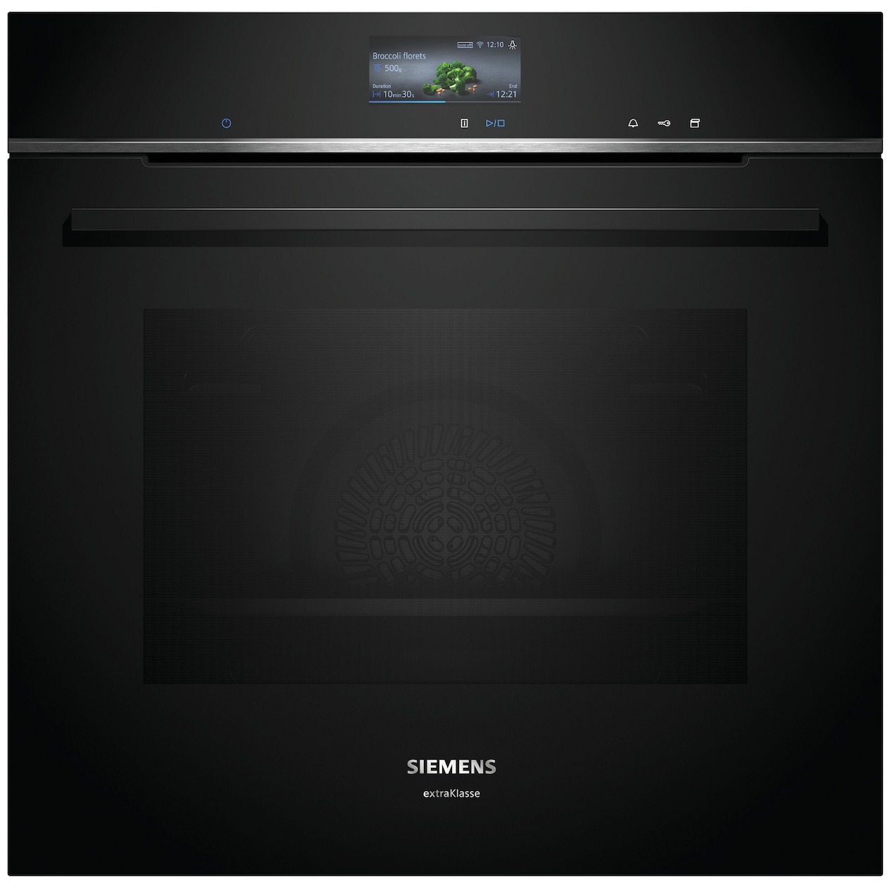 Siemens HS736GDB1 Inbouw combi stoomoven Zwart