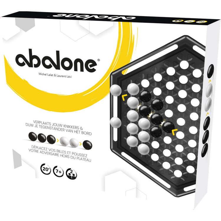 Asmodee Abalone bordspel Frans / Nederlands, 2 spelers, 20 minuten, Vanaf 7 jaar