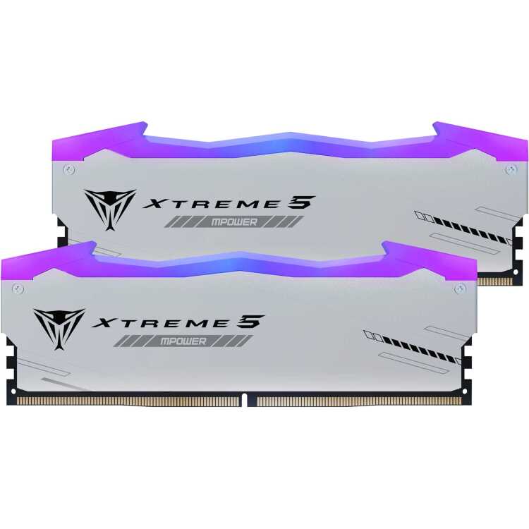 Patriot 48 GB DDR5-6000 (2x 24 GB) Dual-Kit werkgeheugen PVXR548G60C30KM, Viper Xtreme 5 MPower RGB, XMP 3.0, EXPO