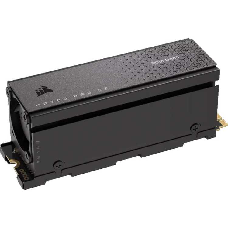 Corsair MP700 PRO SE met koeler 4 TB ssd PCIe 5.0 x4 NVMe 2.0, M.2 2280