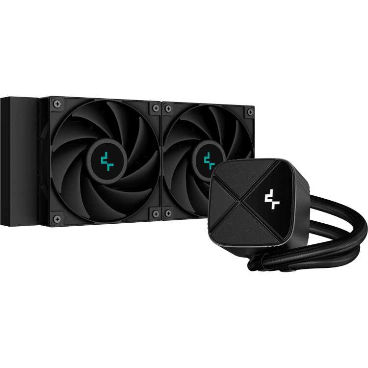 DeepCool LS520 Zero Dark waterkoeling 4-pin PWM