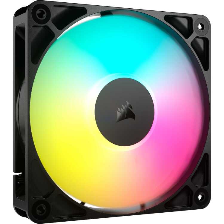 Corsair RS120 ARGB case fan 4-pins PWM fan-connector