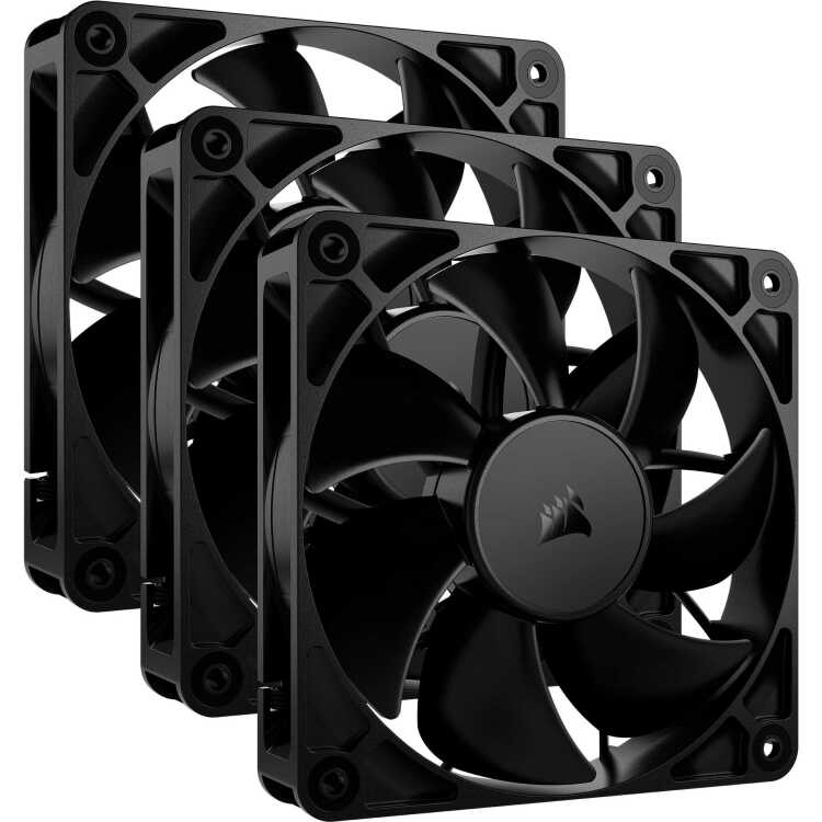 Corsair RS120 PWM case fan 3 stuks, 4-pins PWM fan-connector
